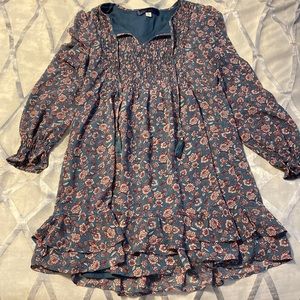 Bohemian shirt dress for women